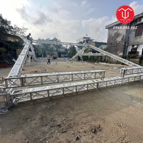 Khung Sự Kiện Trụ 30 Kèo 30 Nhôm