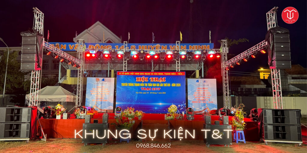 Khung Sân Khấu, Khung Treo Loa Đèn