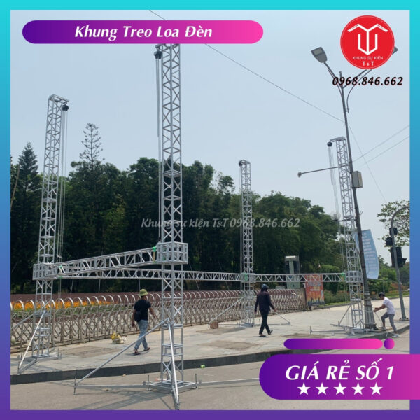 Khung Sân Khấu, Khung Treo Loa Đèn
